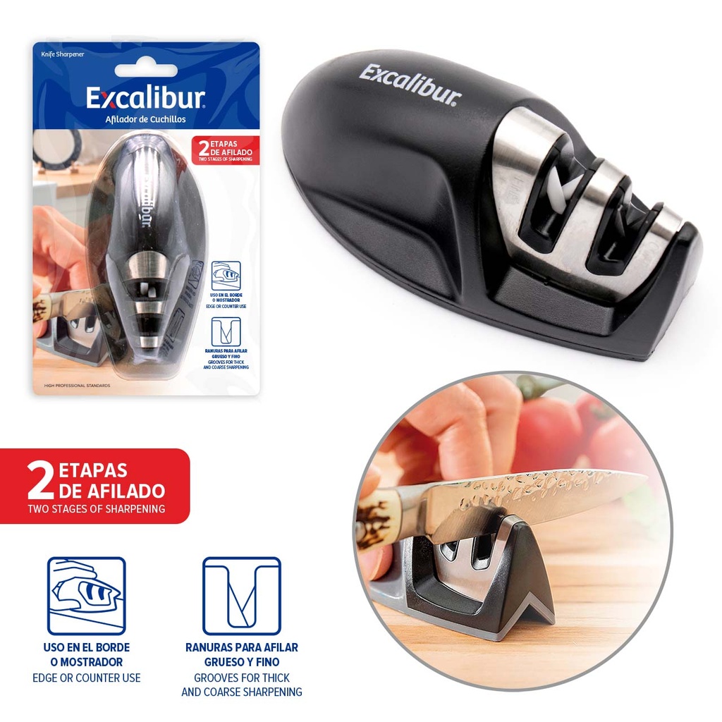 AFILADOR DE CUCHILLO EXCALIBUR 10-500