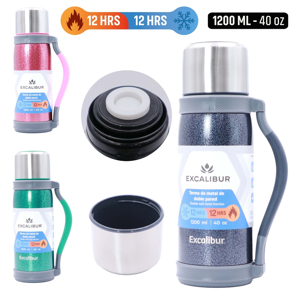 BOTELLA TERMICA 1.2 LTS EXCALIBUR 10-503