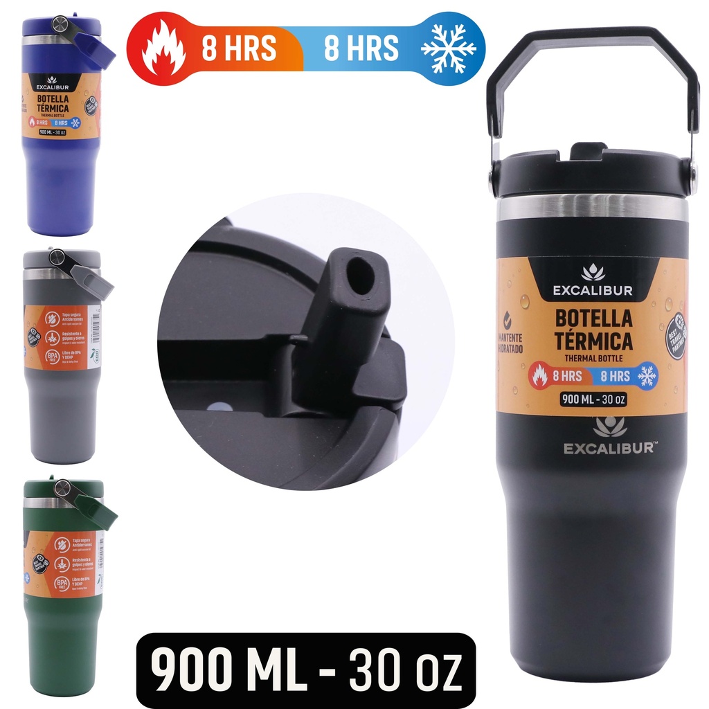 VASO TERMICO 900ML EXCALIBUR 10-566