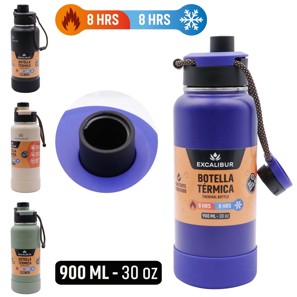 BOTELLA TERMICA 900ML EXCALIBUR 10-568