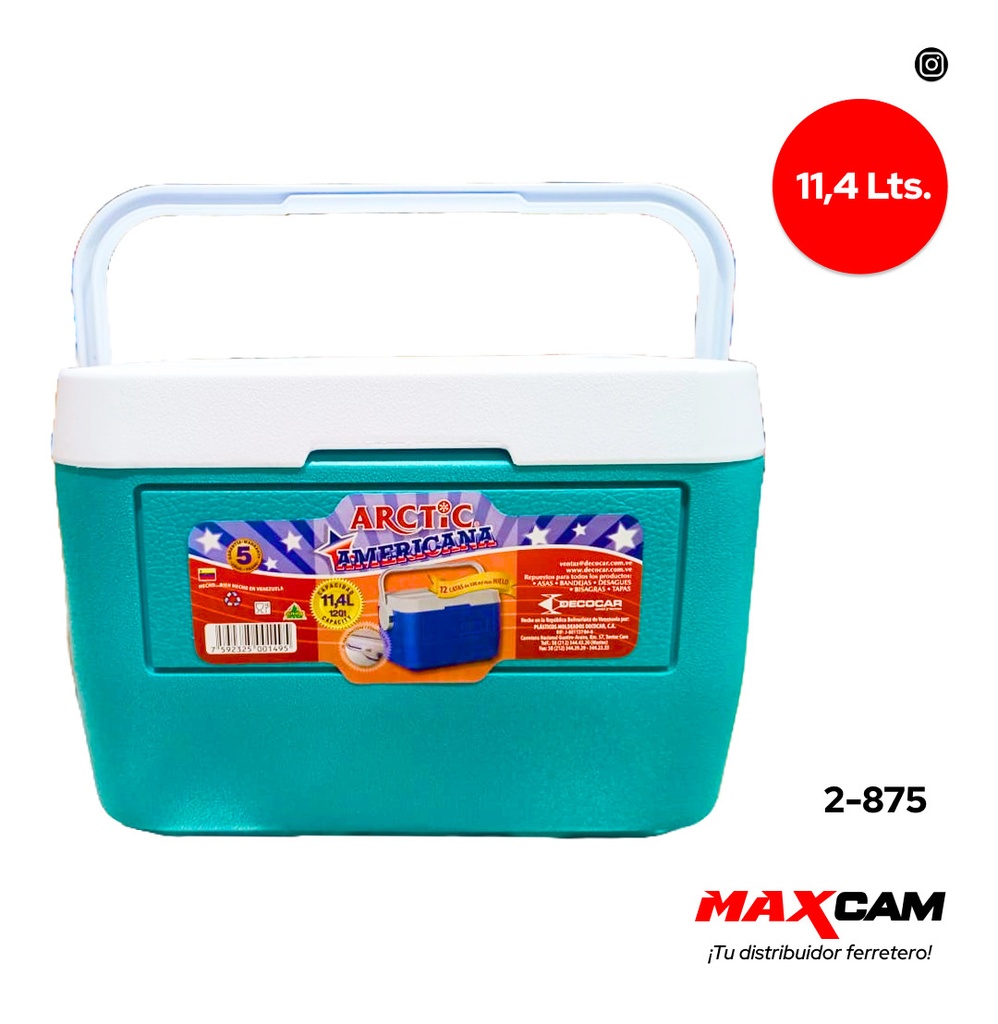 CAVA ARCTIC AMERICANA x 11.4 LTS (12QT) DECOCAR 2-875