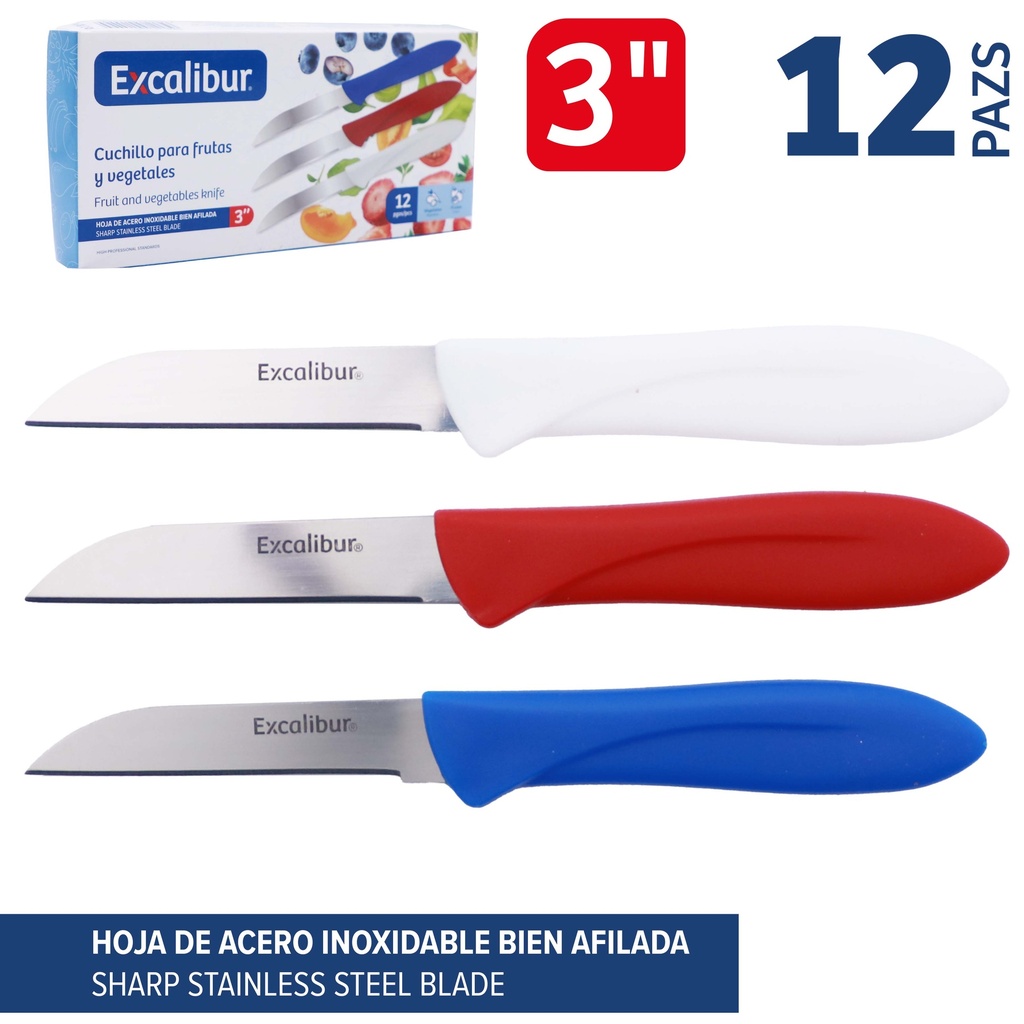 CUCHILLO 3" EXCALIBUR 10-687