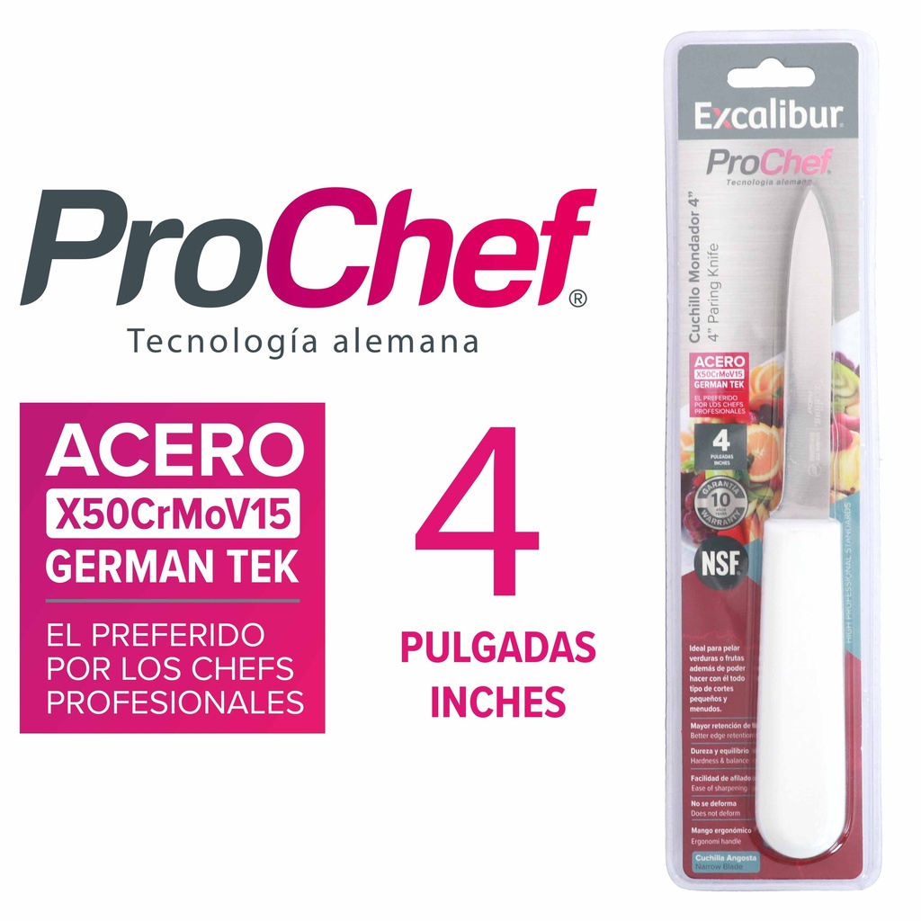CUCHILLO 4" EXCALIBUR 10-742