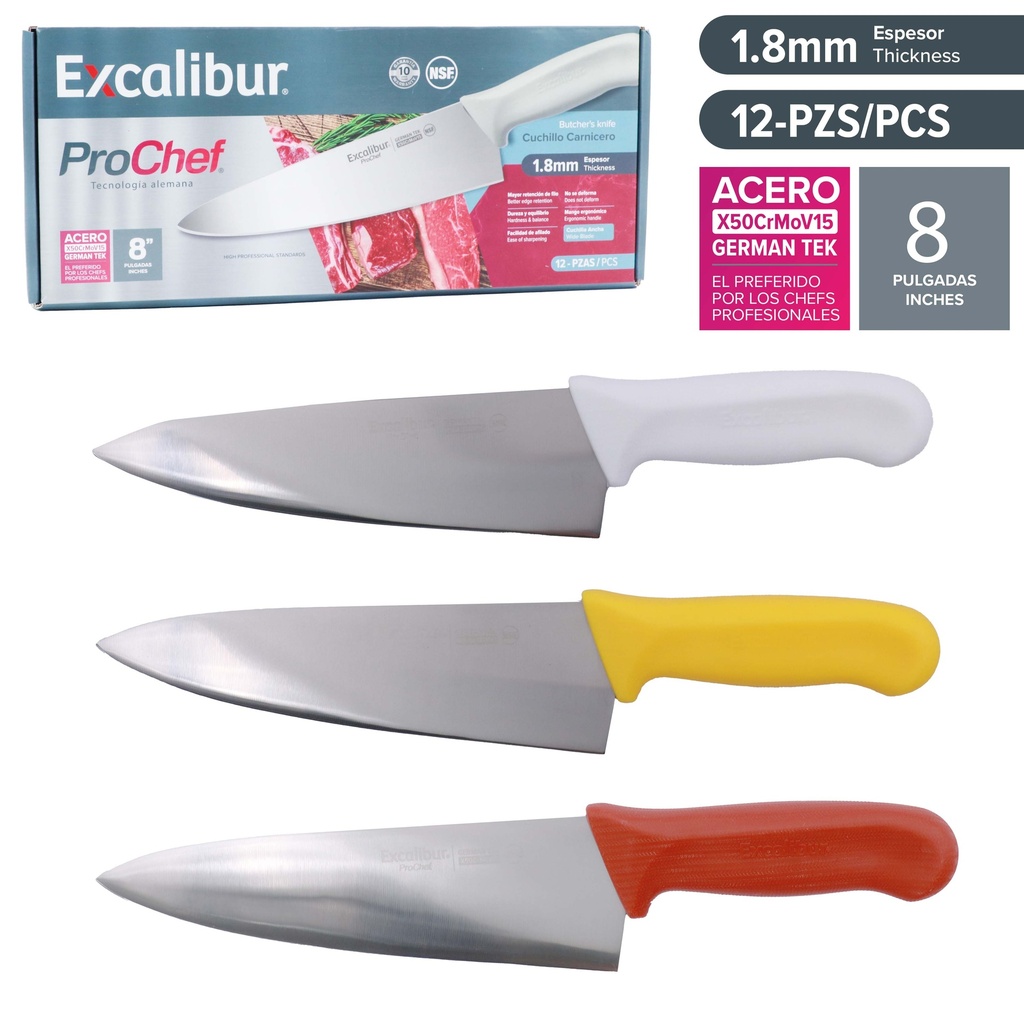 CUCHILLO 8" EXCALIBUR 10-755