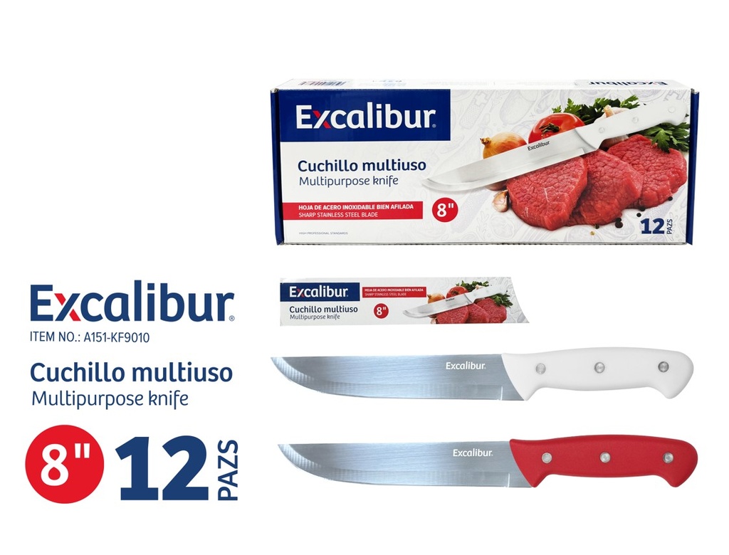 CUCHILLO 8" EXCALIBUR 10-758