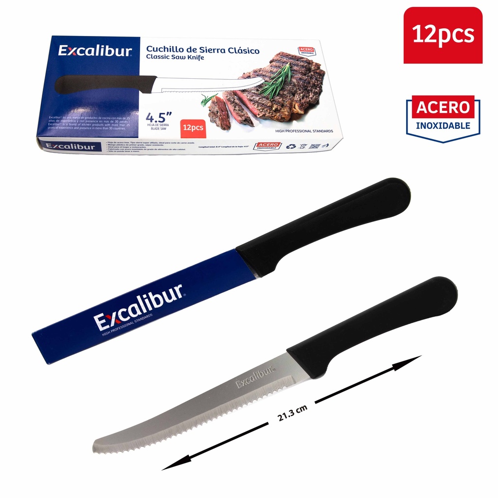 CUCHILLO DE MESA EXCALIBUR 10-709