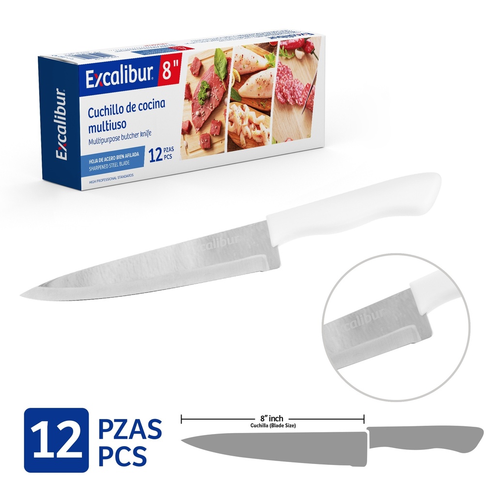 CUCHILLO MULTIUSO 8" EXCALIBUR 10-508