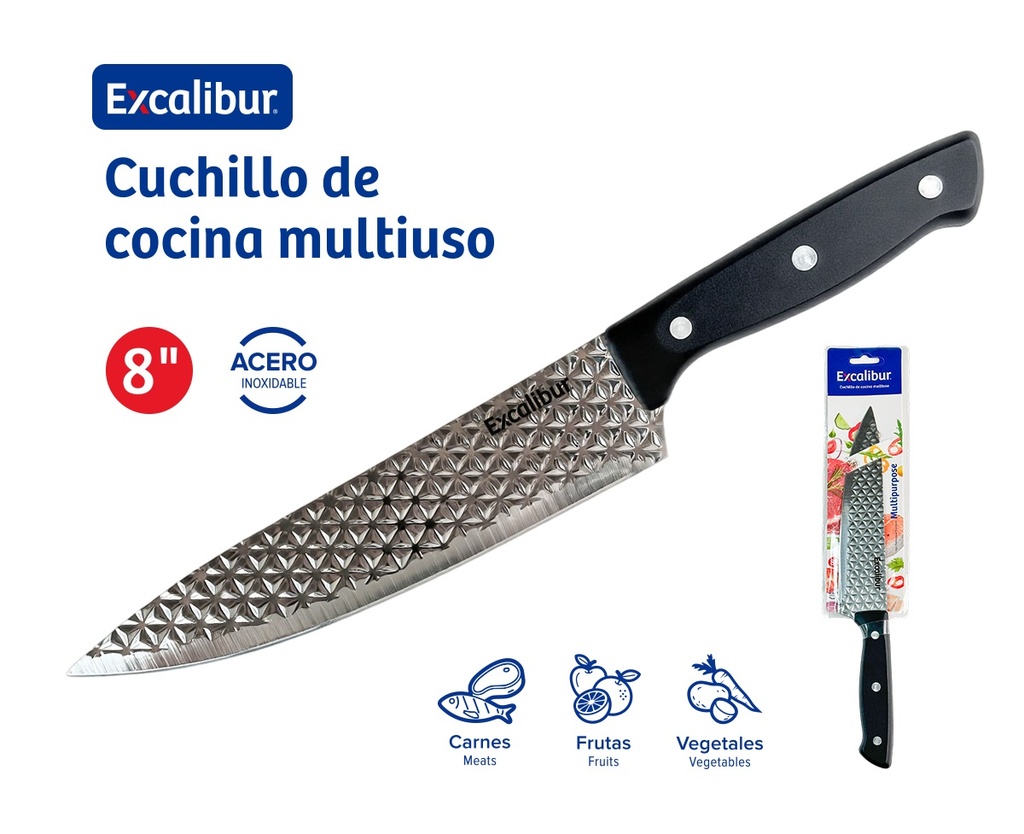 CUHILLO MULTIUSO 8" EXCALIBUR 10-541