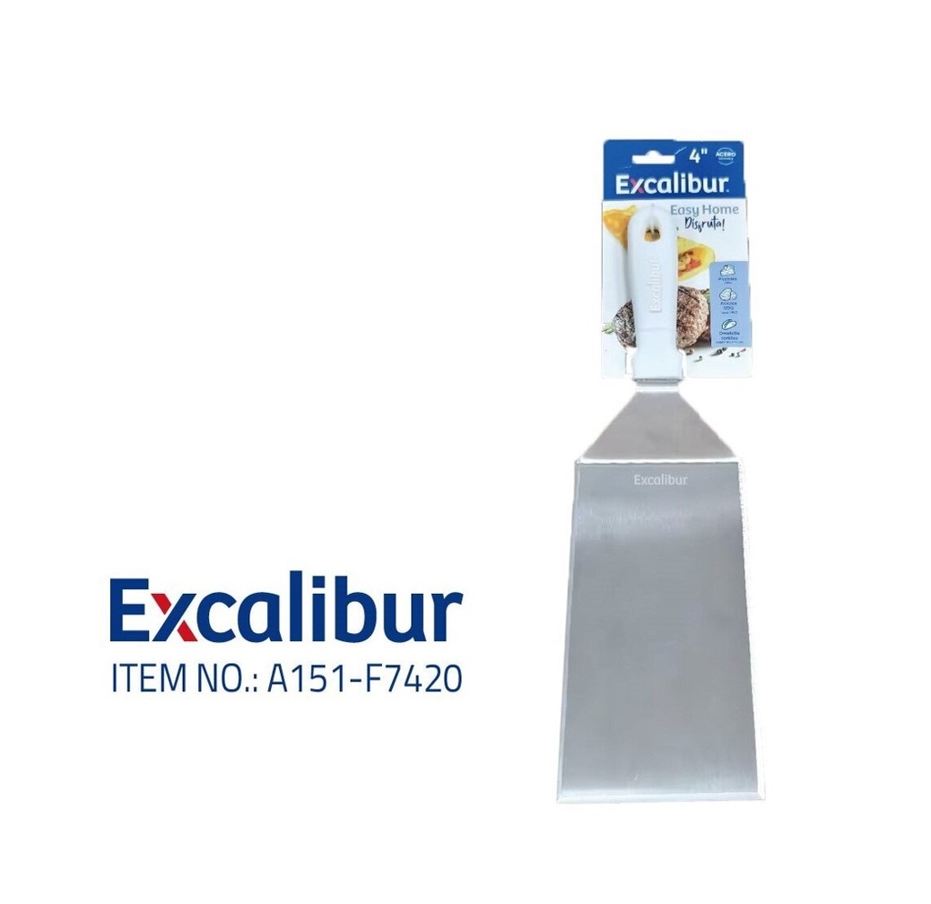 ESPATULA ANGULAR P/COCINA 4" EXCALIBUR 10-720