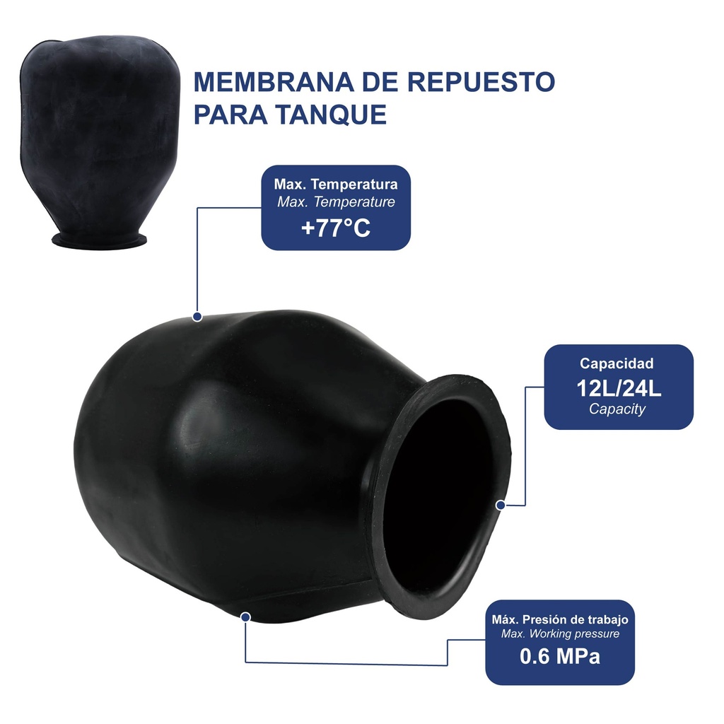 MEMBRANA DE REPUESTO GRIVEN 10-761