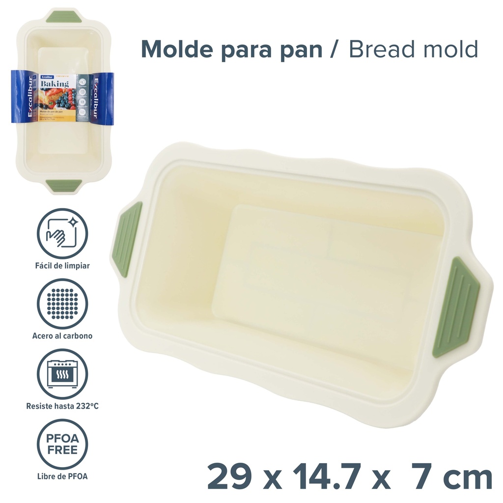 MOLDE PARA PAN EXCALIBUR 10-740