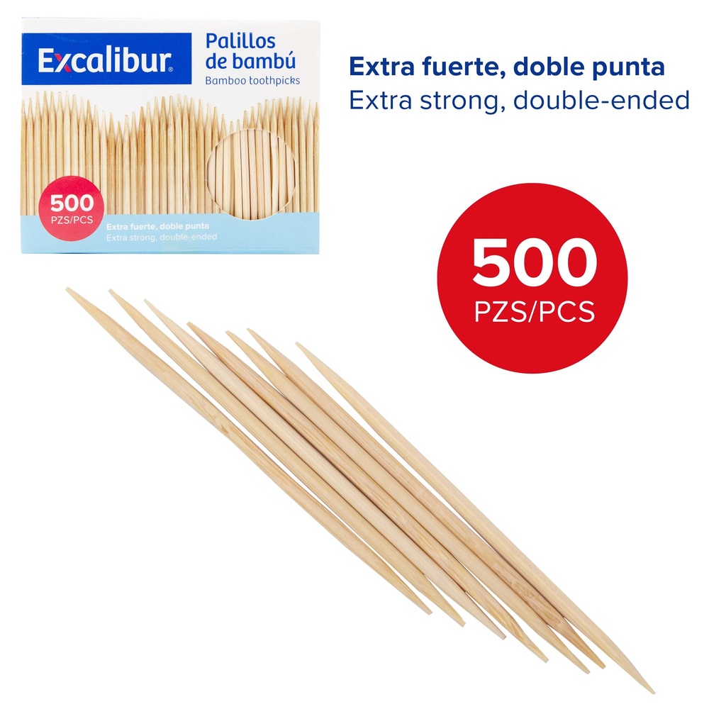 PALILLOS x 500 UNID EXCALIBUR 10-513
