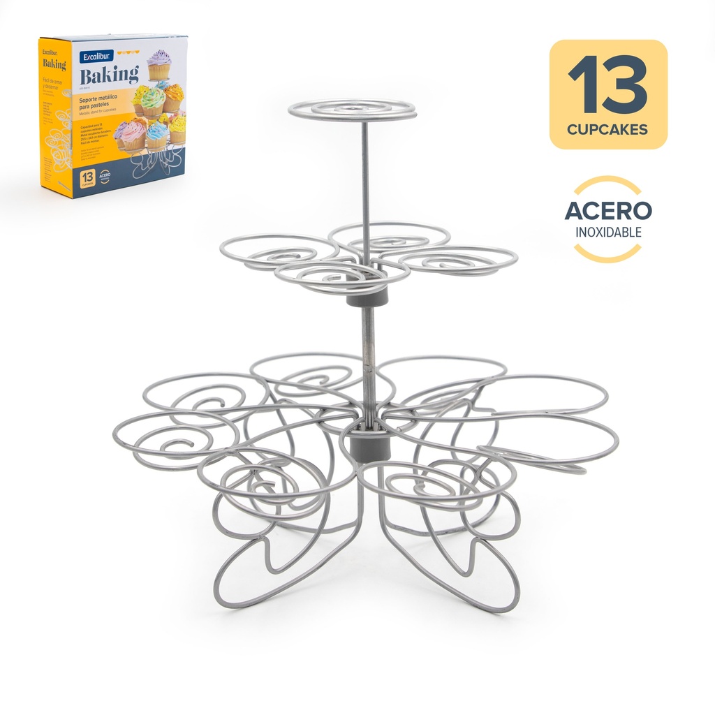 SOPORTE P/CUPCAKES EXCALIBUR 10-607