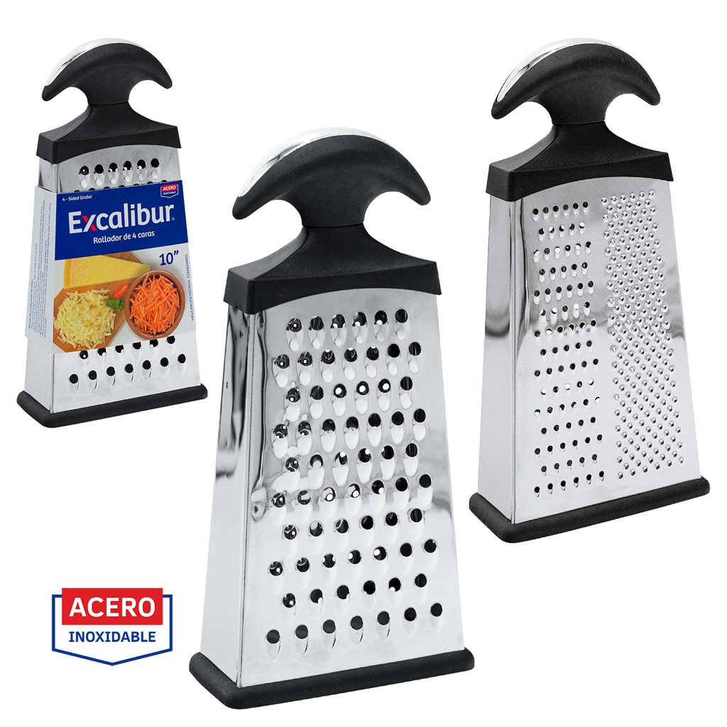 RALLADOR DE 4 CARAS 10" EXCALIBUR 10-733