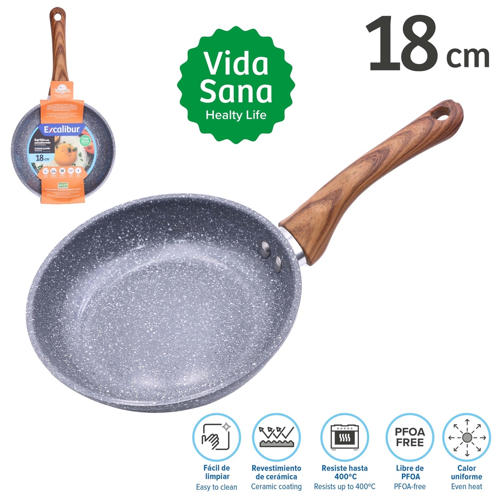 SARTEN 18CM EXCALIBUR 10-724