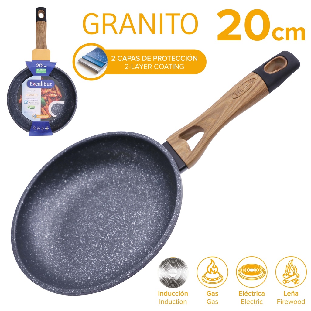 SARTEN 20CM EXCALIBUR 10-635