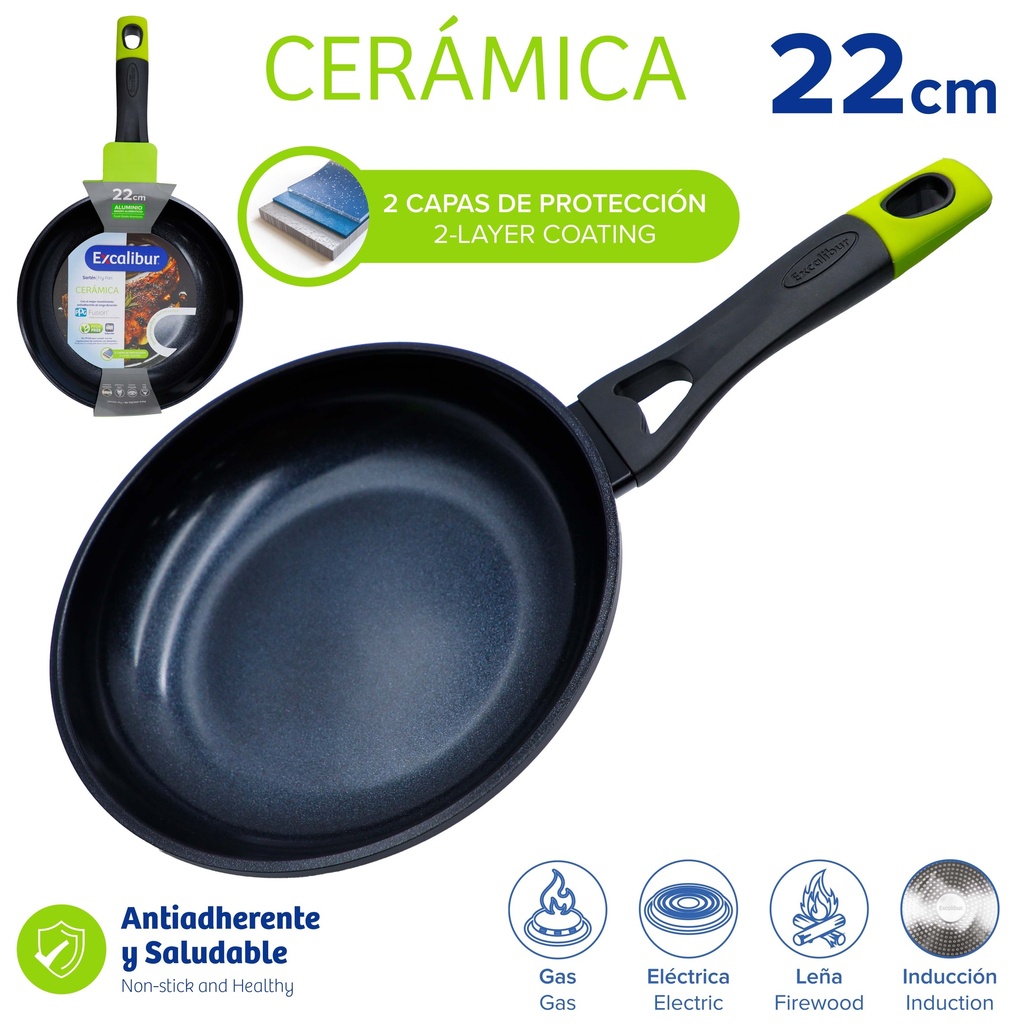 SARTEN 22CM EXCALIBUR 10-626
