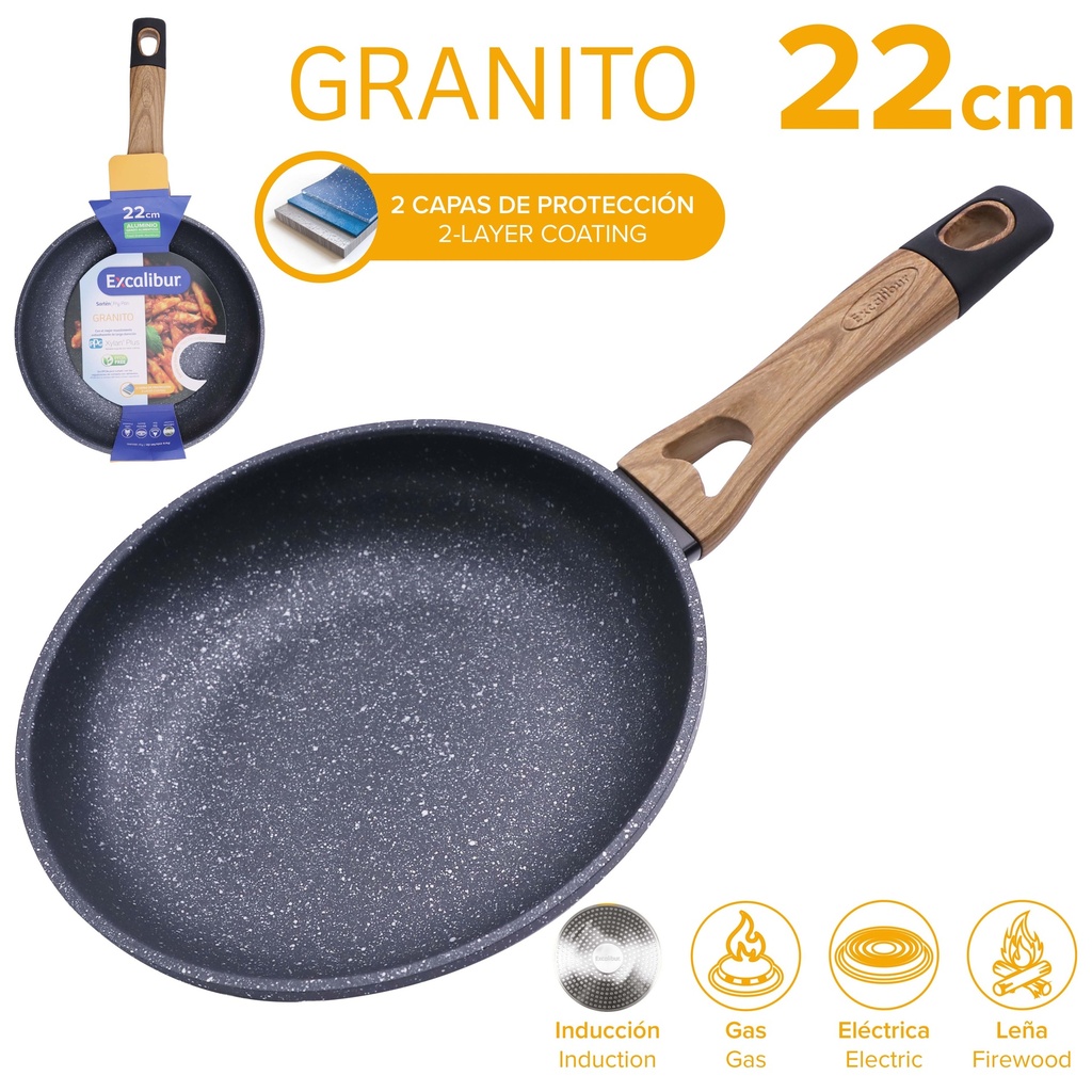 SARTEN 22CM EXCALIBUR 10-629