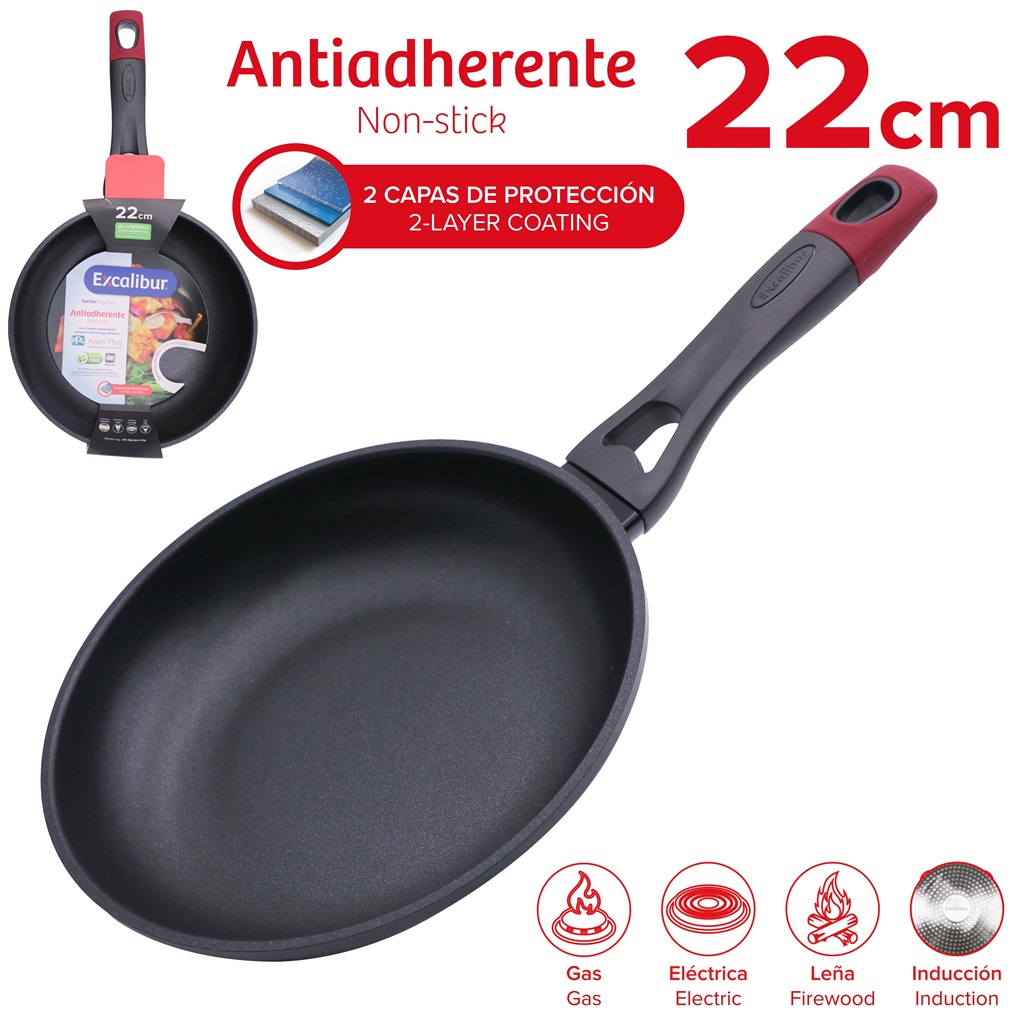 SARTEN 22CM EXCALIBUR 10-672