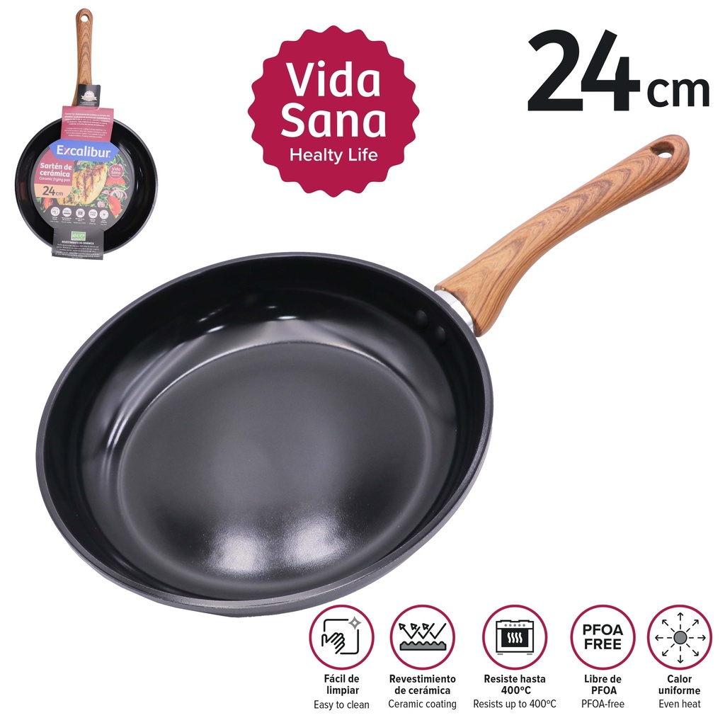 SARTEN 24CM EXCALIBUR 10-608