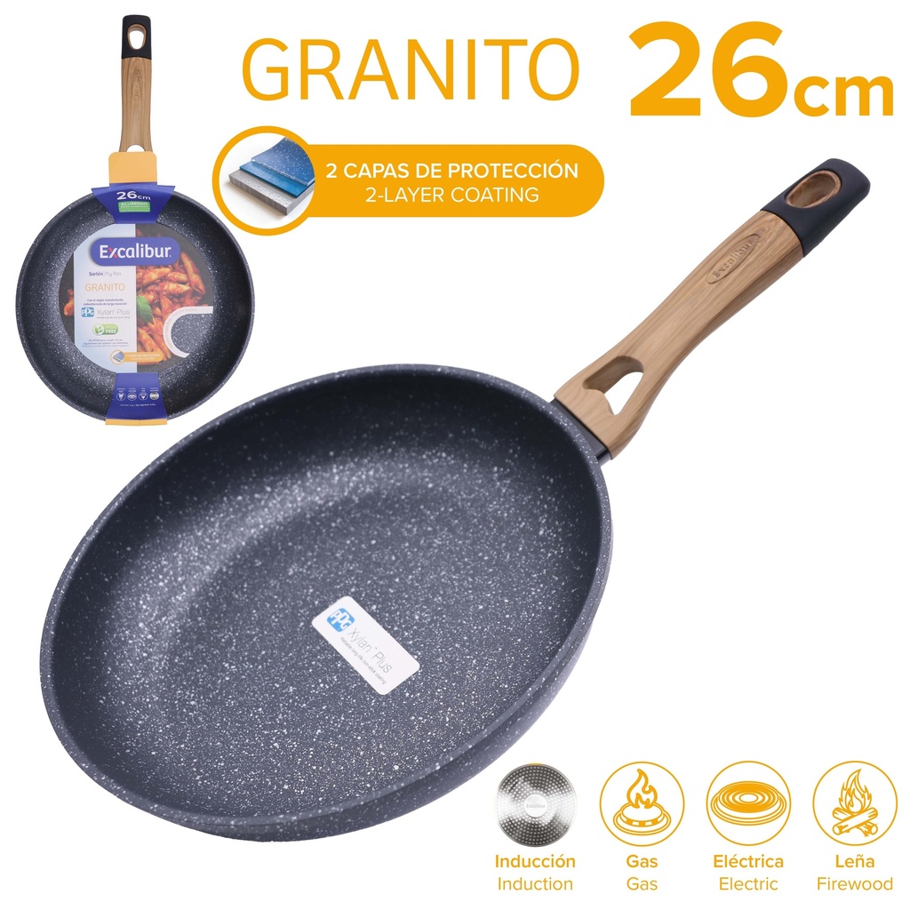 SARTEN 26CM EXCALIBUR 10-617