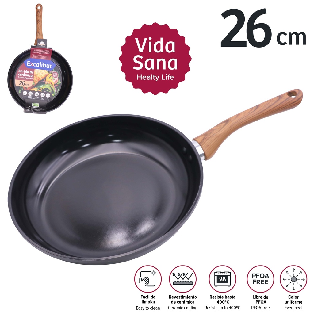 SARTEN 26CM EXCALIBUR 10-694