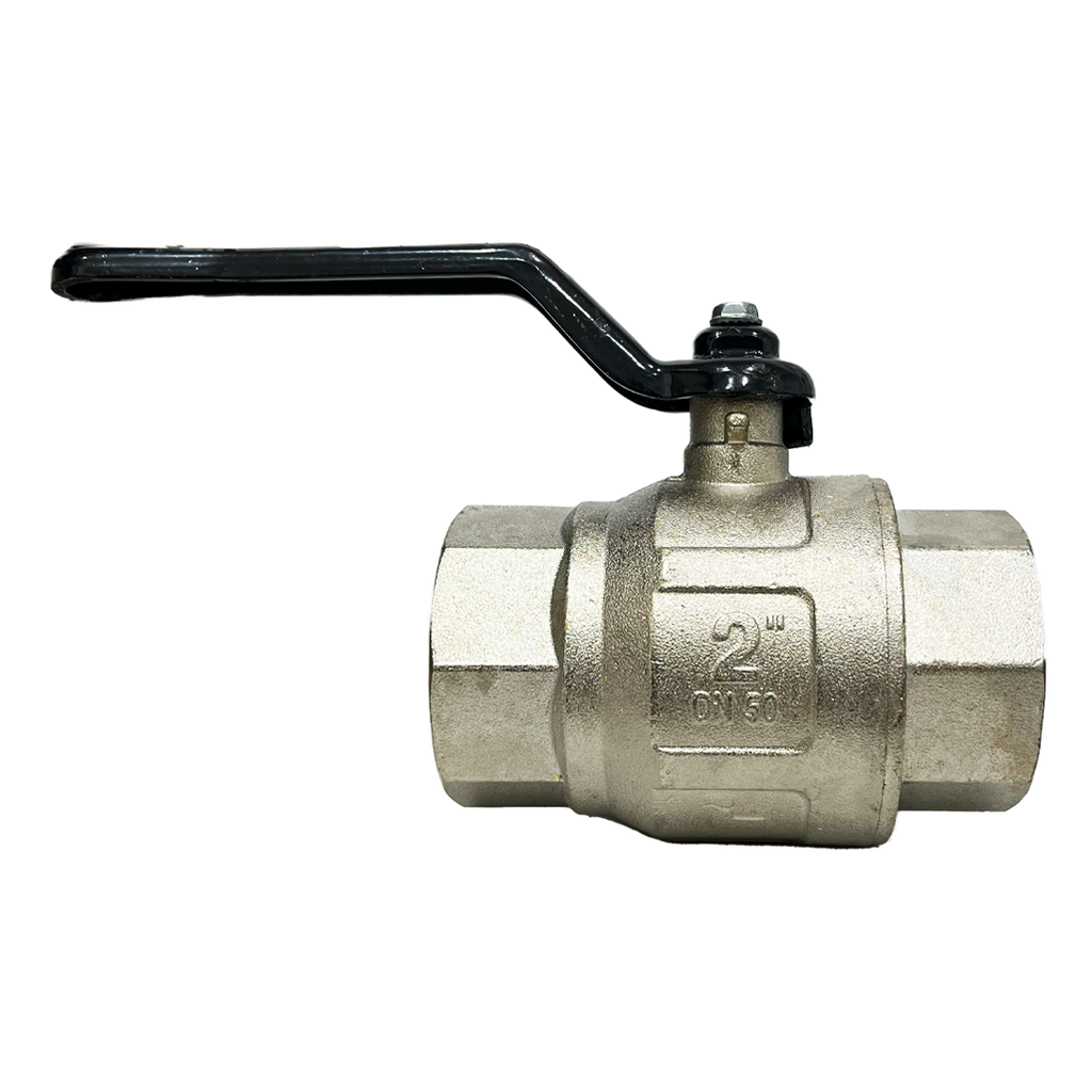 VALVULA PASO CROMADA x 2" GRINACA 2-589