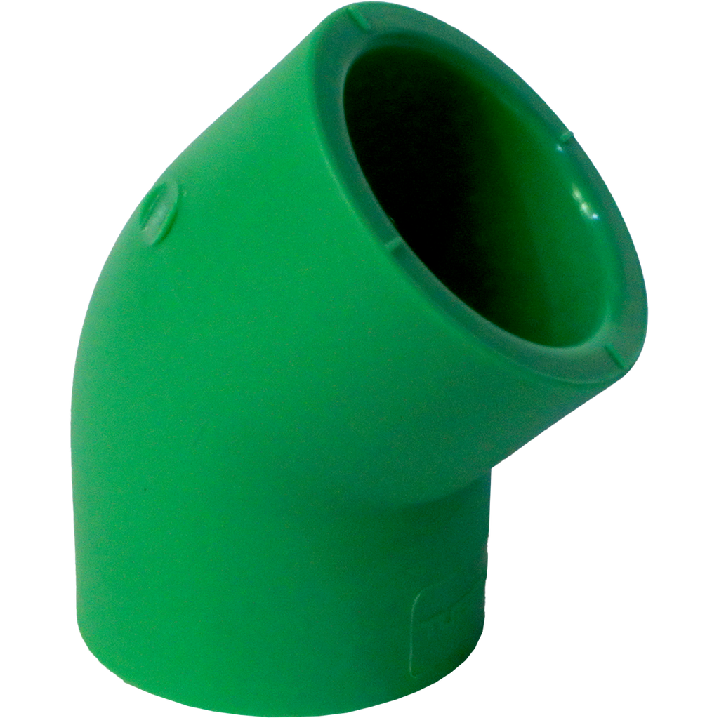 CODO PPR 45° x 20MM TUBRICA 2-602