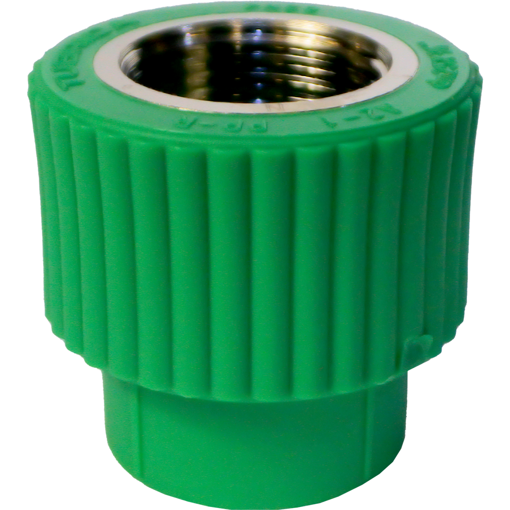 ADAPTADOR PPR 25MM x 3/4" C/HR MET TUBRICA 2-619