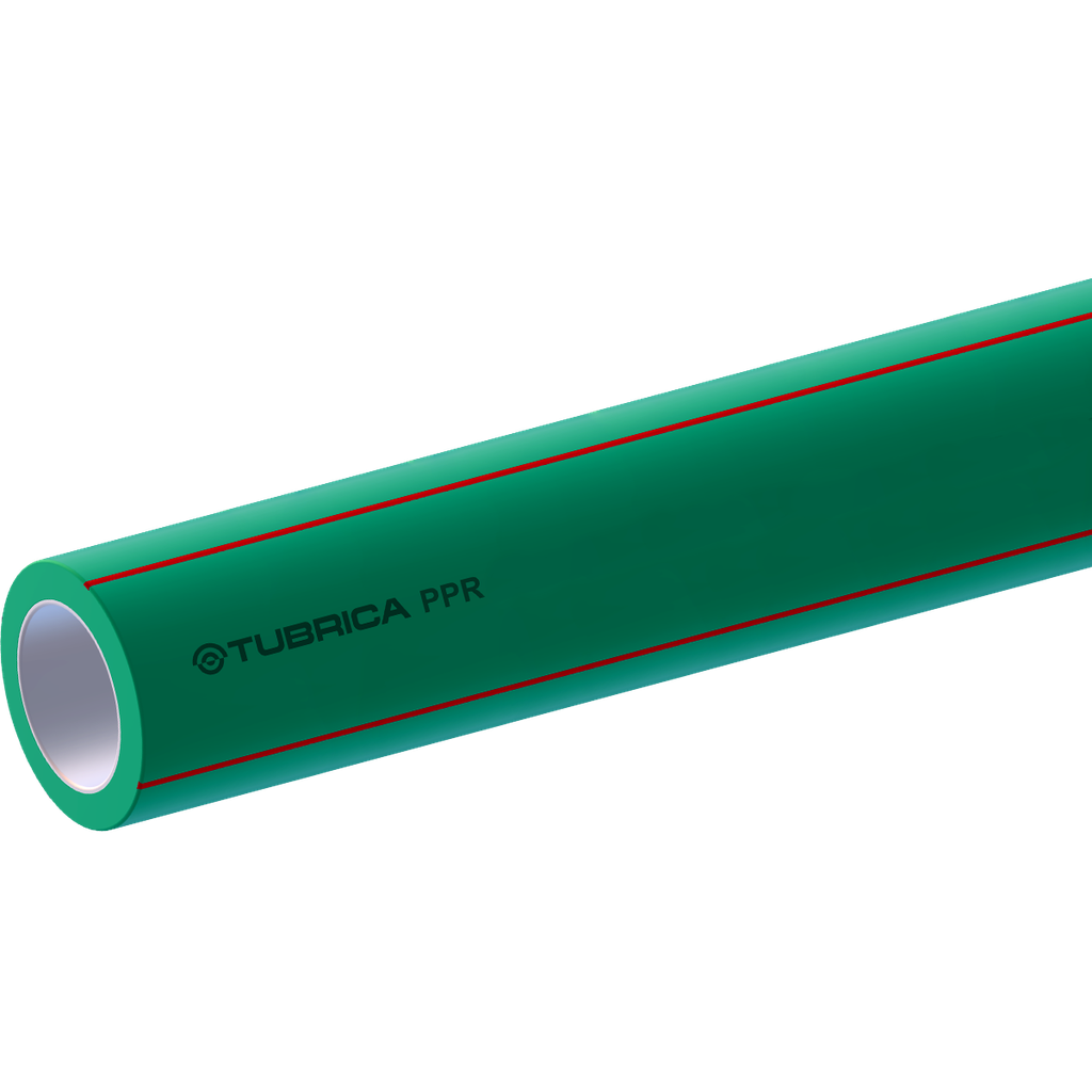TUBO PPR 25MM S2.5 PN 25.7 3 MTS TUBRICA 2-655