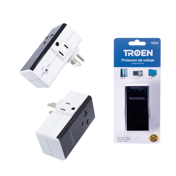 PROTECTOR DE VOLTAJE TROEN 4 EN 1 3-031