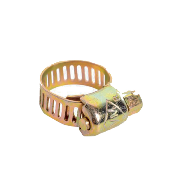 ABRAZADERA DE GAS DORADA x 3/8 3-116