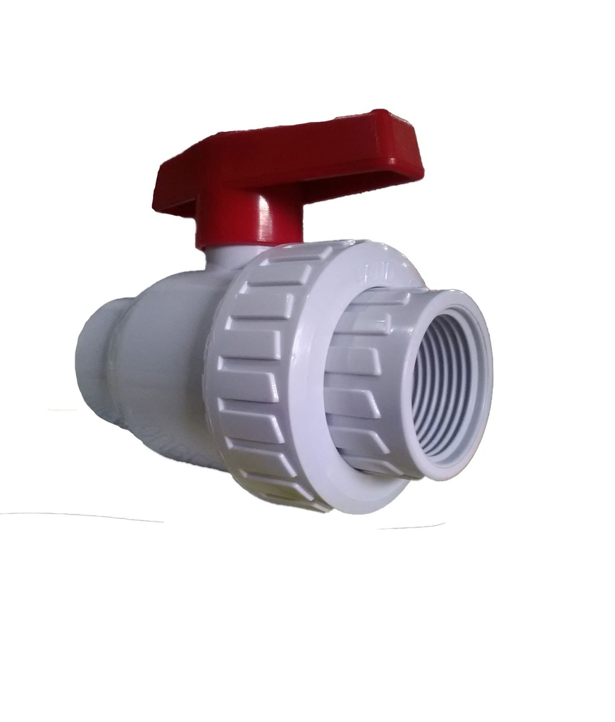 LLAVE DE BOLA C/UNION 1/2" C/ROSCA 3-322