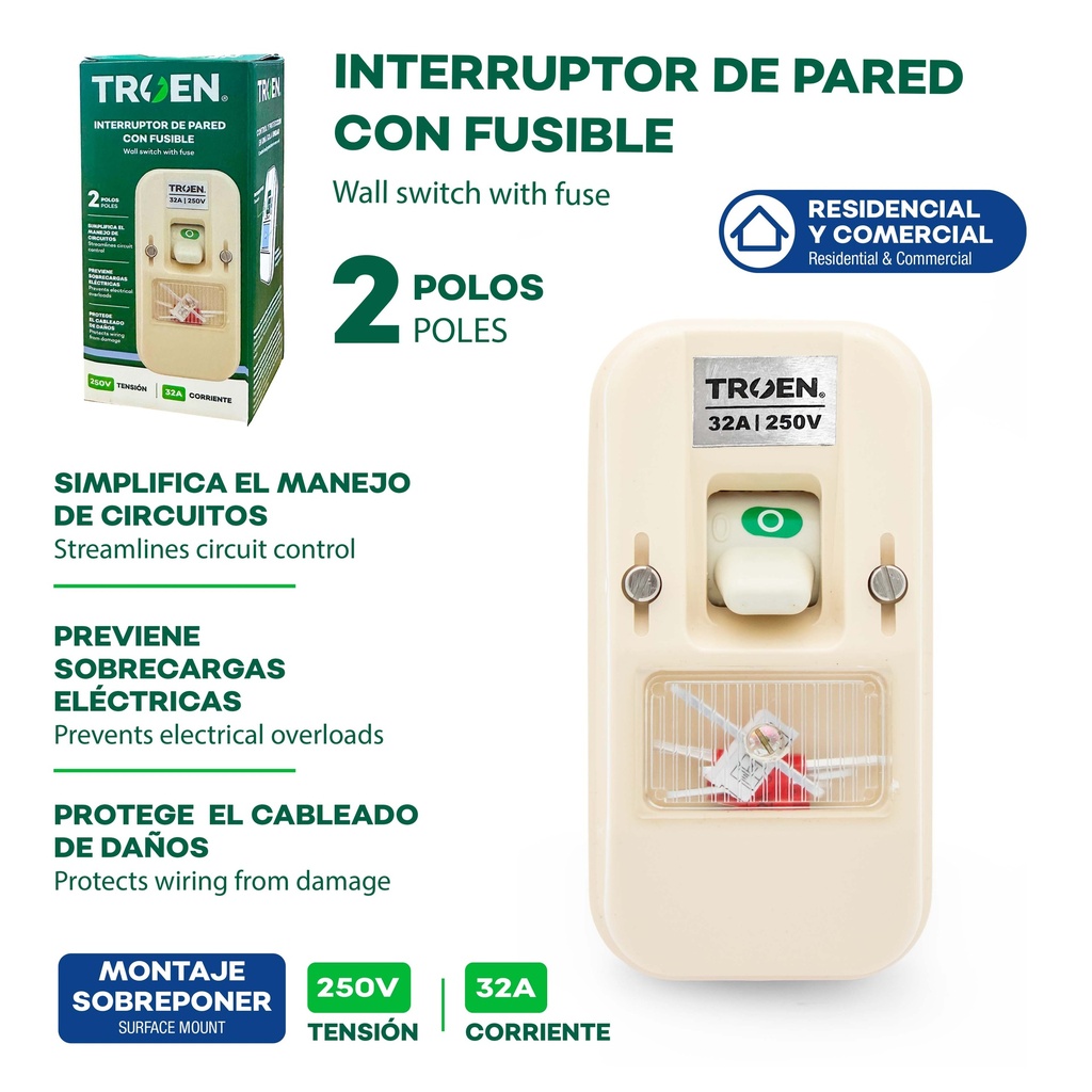NTERRUPTOR 602 TROEN 3-381