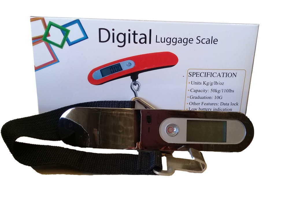 PESO O BALANZA DIGITAL COLGANTE 50KG 3-384