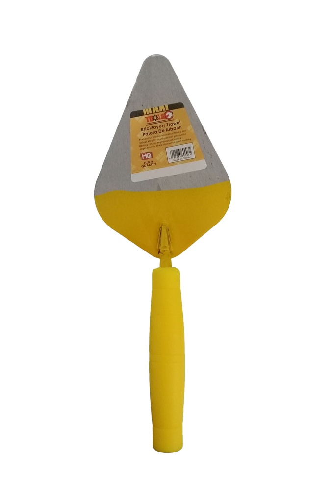 CUCHARA DE ALBAÑIL MANGO PLASTICO 8 PULG 3-461