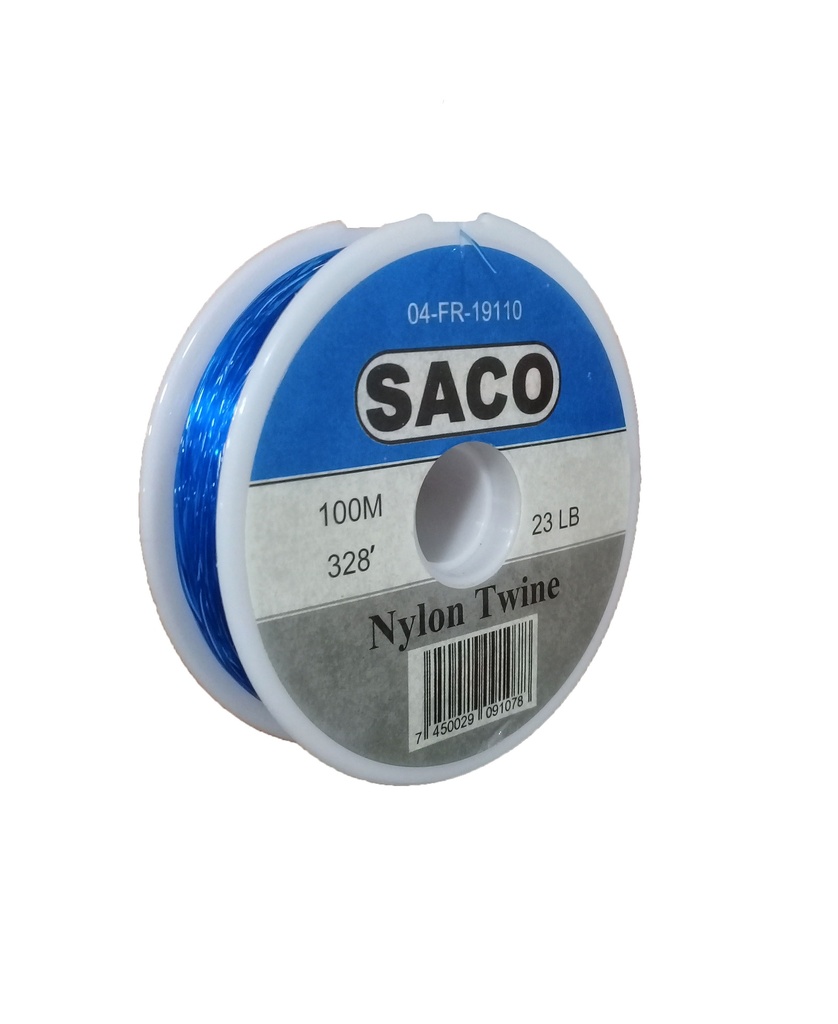 NYLON DE PESCAR 0.5MM/100M AZUL SACO 3-477