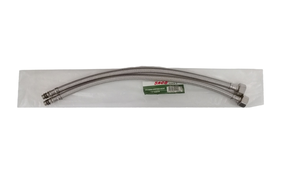 MANGUERA MONOMANDO 1/2" x 3/8" SACO PAR 3-478