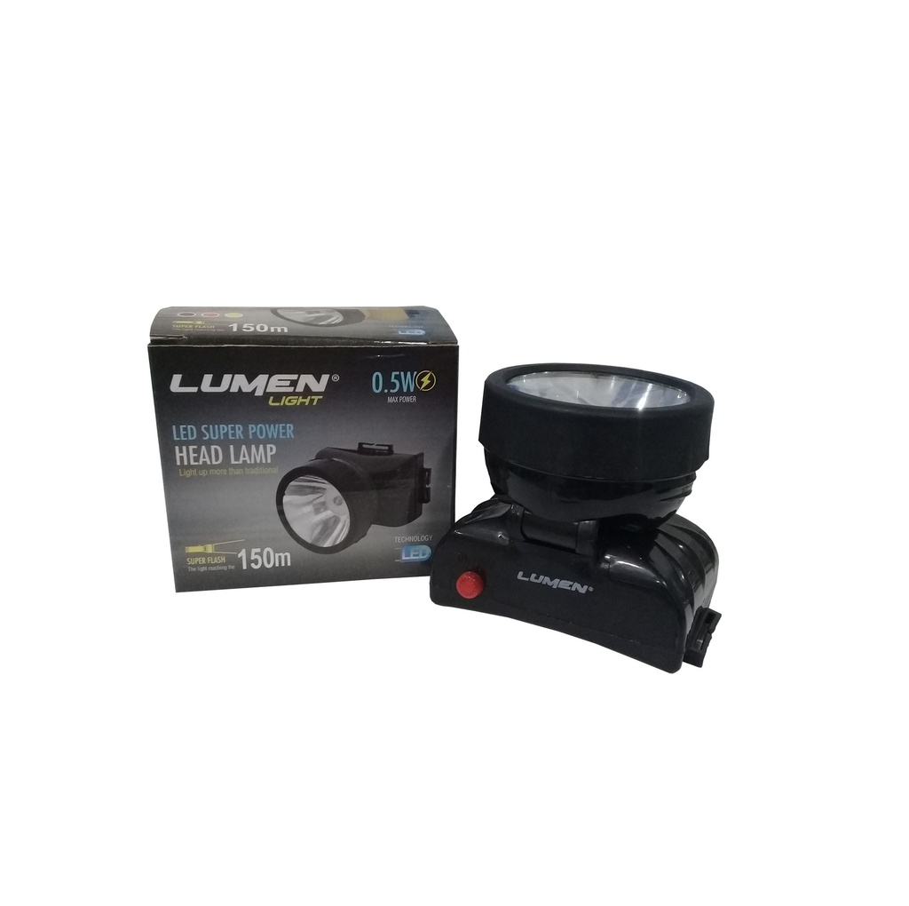 LINTERNA MINERA LED LUMEN (3 BATERIA AA) 3-598