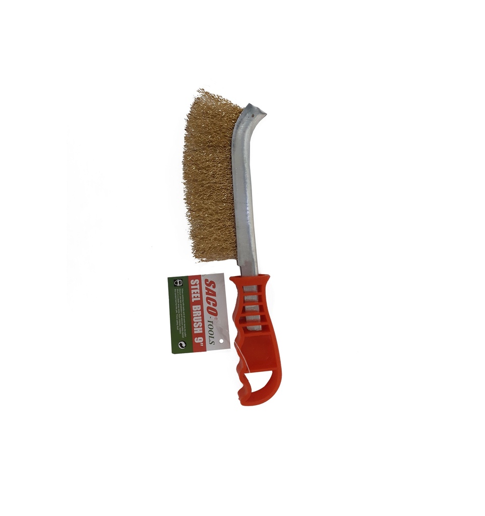 CEPILLO ALAMBRE C/MANGO PLASTICO SACO 3-626
