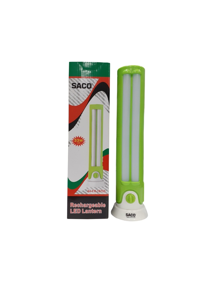 LAMPARA SOLAR RECARGABLE LED 33W SACO 3-629
