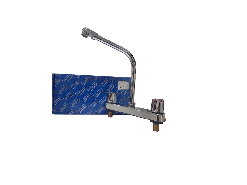 LLAVE FREGADERO DOBLE AQUAPLUS 3-780