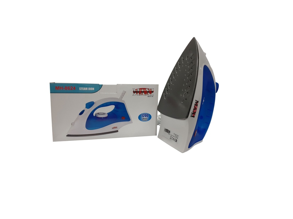 PLANCHA A VAPOR 1200 WATT MAXI HOUSE 3-934