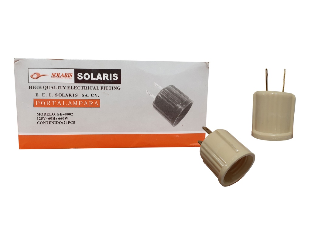 SOCATE ENCHUFE E27 SOLARIS 3-951