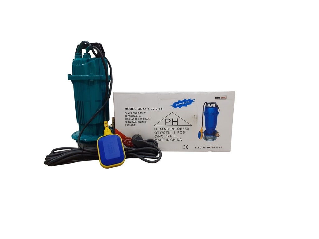 BOMBA SUMERGIBLE 3/4 MAXI TOOL 550W 3-957