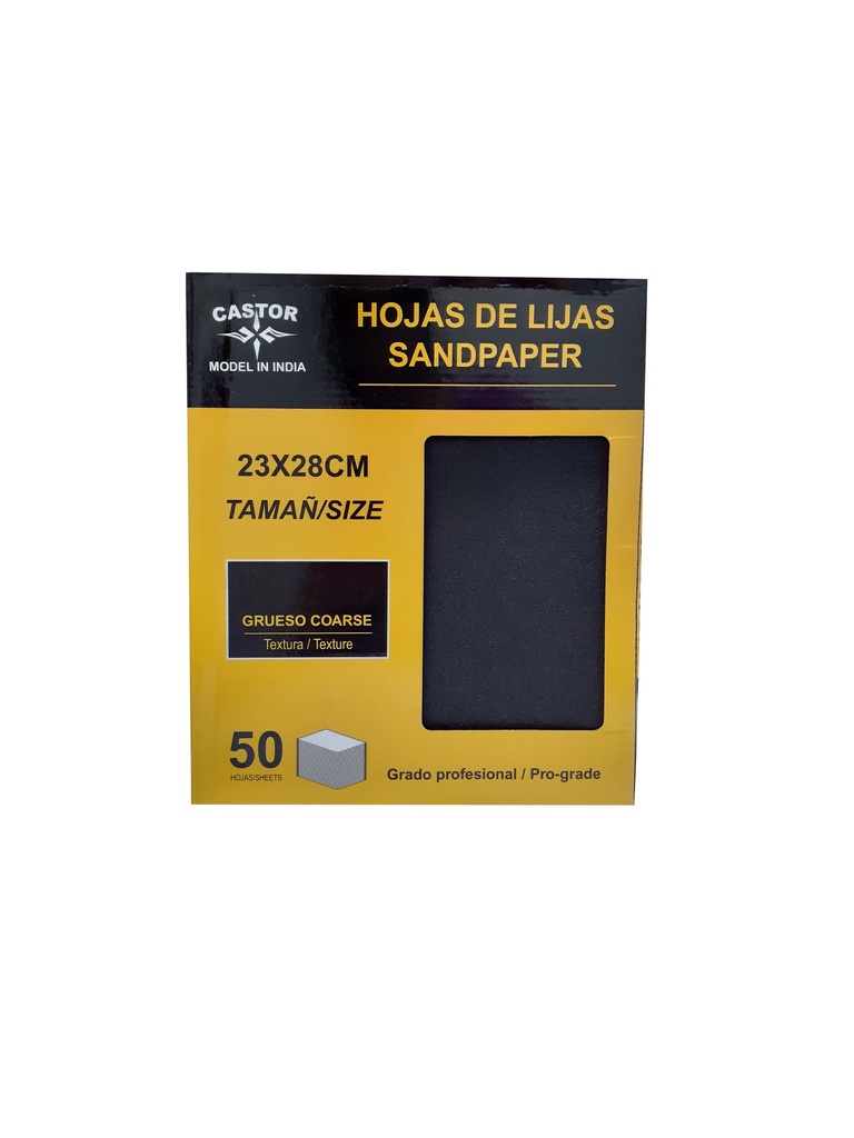 LIJA GRANO 80 CASTOR 3-985