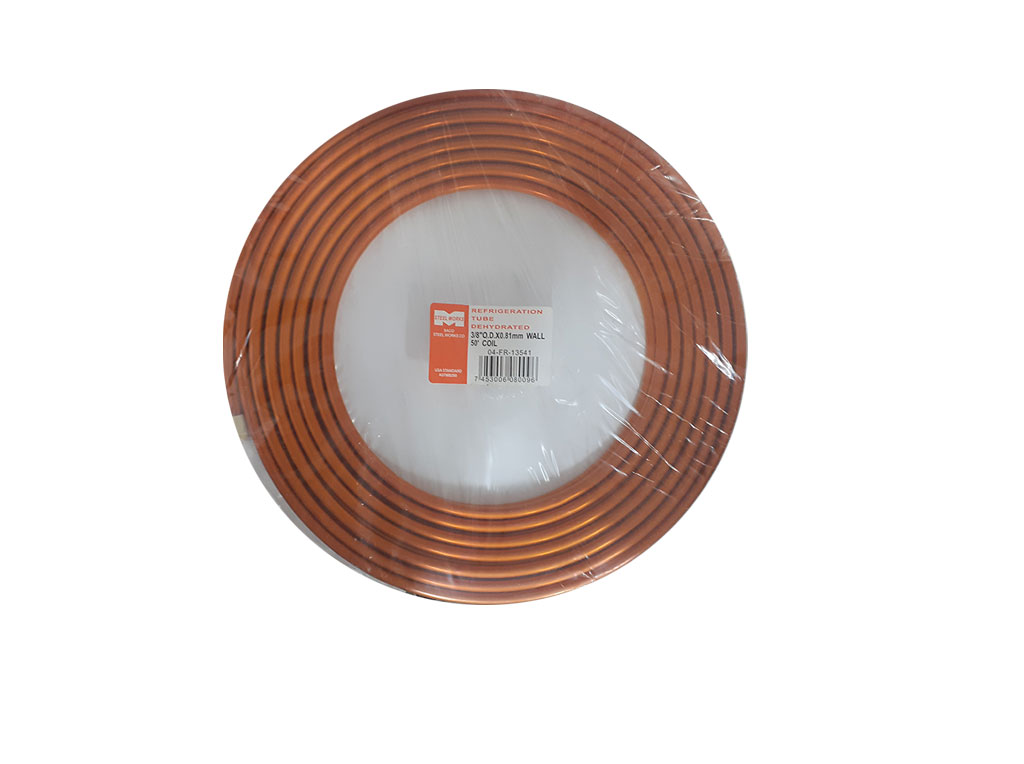 TUBERIA DE COBRE 3/8 x 15 MT SACO 4-033