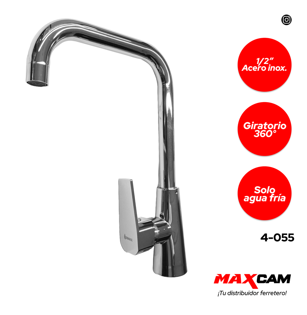 LLAVE FREGADERO INDIVIDUAL GRIMAX 4-055
