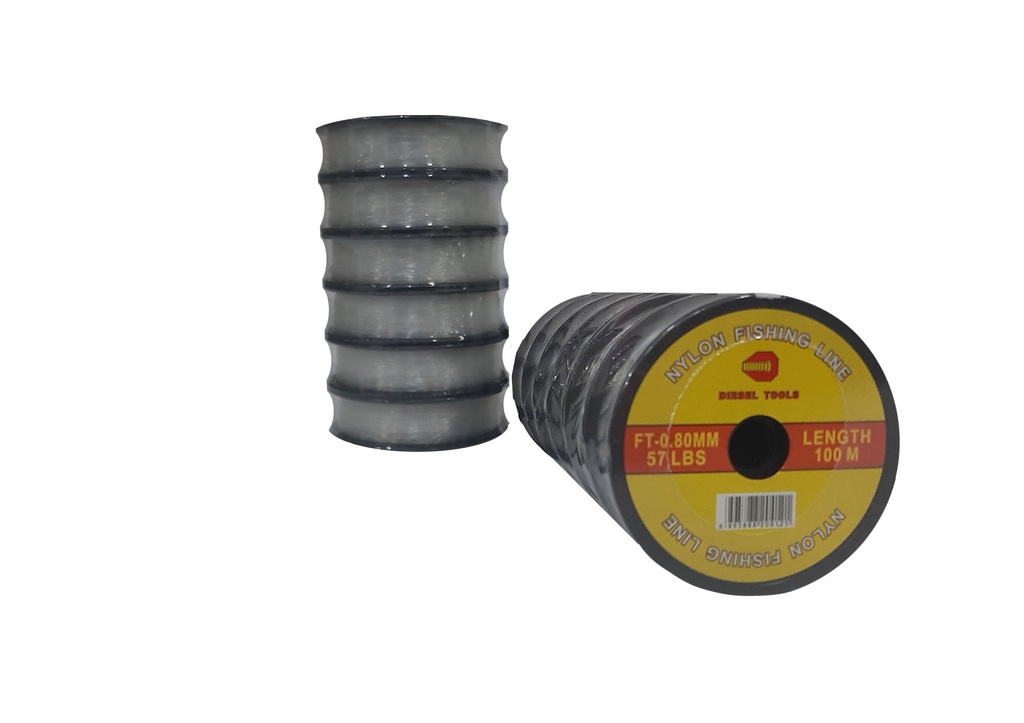 NYLON DE PESCAR 0.8MM/100M DIESEL TOOL 4-057