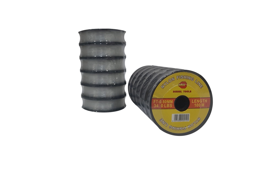 NYLON DE PESCAR 0.6MM/100M DIESEL TOOL 4-060